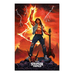Poster - Stranger Things - Eddie - 61 x 91 cm - Grupo Erik