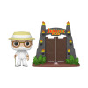Figurine - Pop! Town - Jurassic Park - John Hammond with Gates - N° 30- Funko