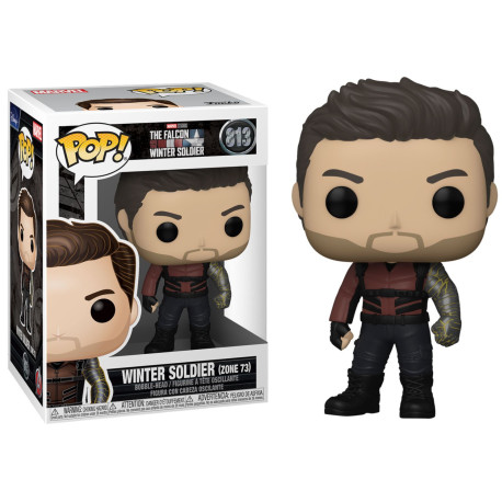 Figurine - Pop! Marvel - The Falcon and the Winter Soldier - Winter Soldier (Zone 73) - N° 813 - Funko