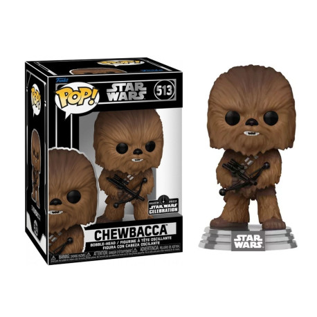 Figurine - Pop! Star Wars - Chewbacca (SW Celebration) - N° 513 - Funko
