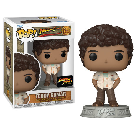 Figurine - Pop! Movies - Indiana Jones - Teddy Kumar - N° 1388 - Funko