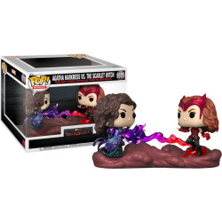 Figurine - Pop! Marvel - Wandavision - Agatha Harkness & Scarlet Witch - N° 1075 - Funko