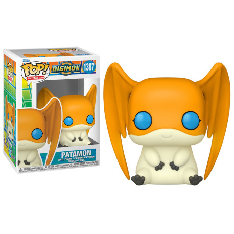 Figurine - Pop! Animation - Digimon - Patamon - N° 1387 - Funko