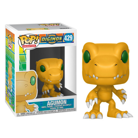 Figurine - Pop! Animation - Digimon - Agumon - N° 429 - Funko