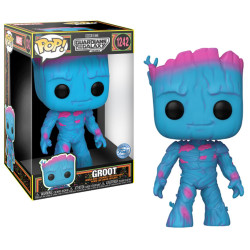Figurine - Pop! Marvel - Les Gardiens de la Galaxie vol.3 - Groot (Black Light) - N° 1242 - Funko