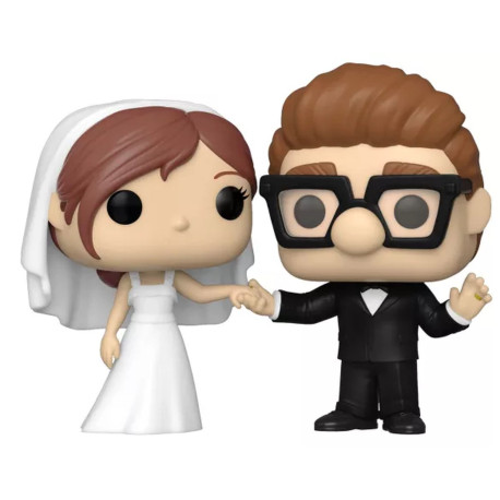 Figurine - Pop! Disney - Là-Haut - Carl & Ellie (Mariage) - Funko