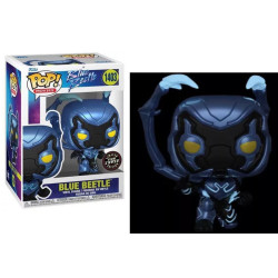 Figurine - Pop! Movies - Blue Beetle - Blue Beetle (Chase) - N° 1403 - Funko