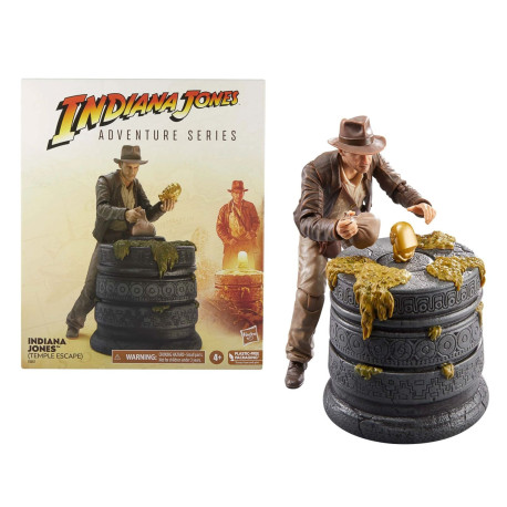 Figurine - Indiana Jones - Adventure Series - Temple Escape (Les Aventuriers de l'arche perdue) - Hasbro