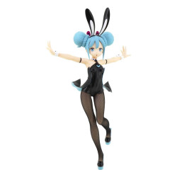 Figurine - Vocaloid - Hatsune Miku - Bicute Bunnies Black ver. - Furyu