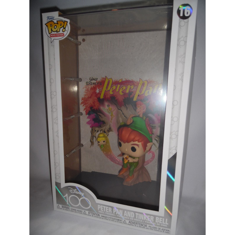 Peter Pan & Fée Clochette (Pop! FIlm Poster) - Funko Pop! n°16, Peter Pan  Funko Pop!