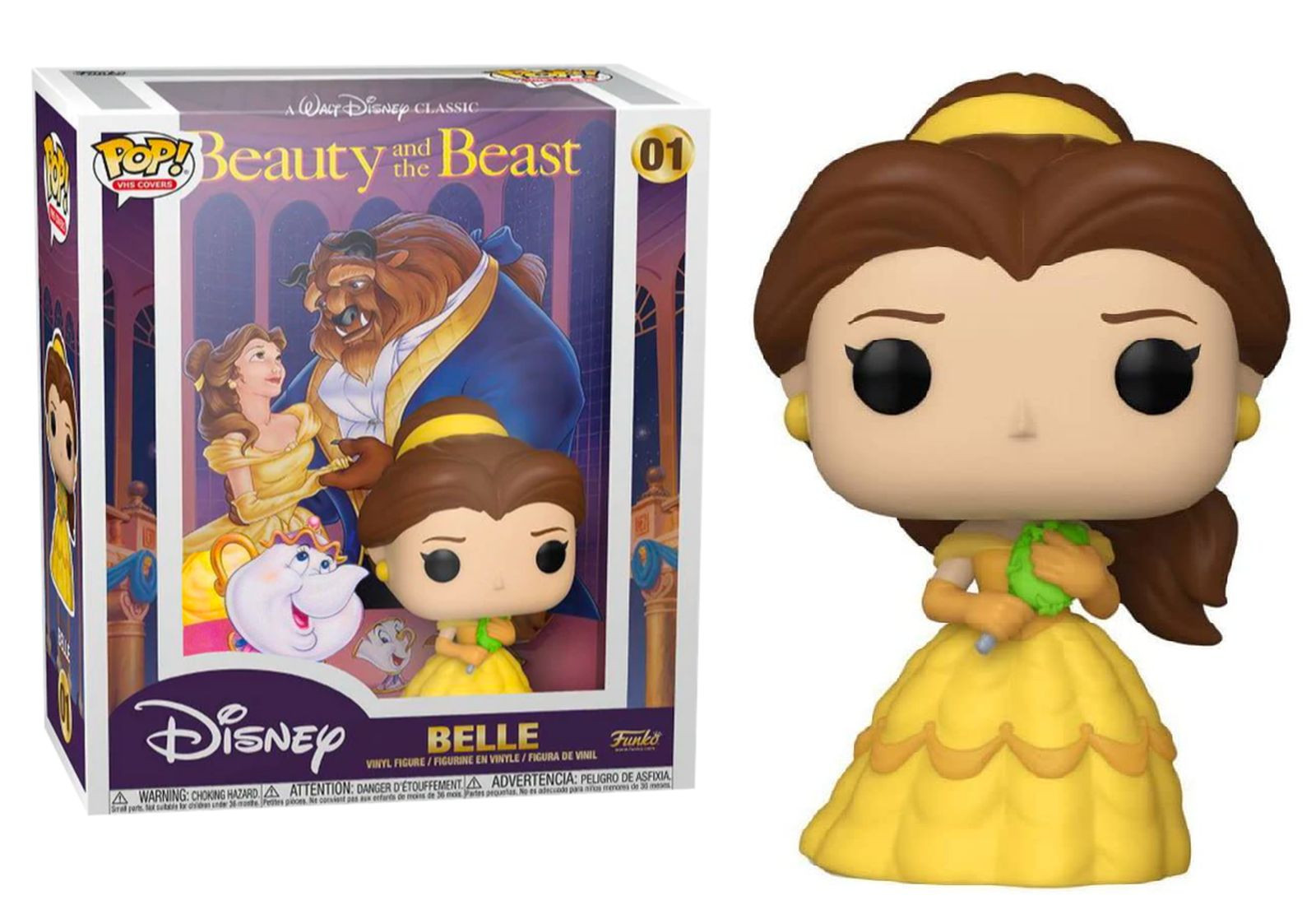 Funko Pop Belle Dancing 221 - Disney - La Belle et la Bête - Beauty and the  Beast - Figurine Vinyle - Disney