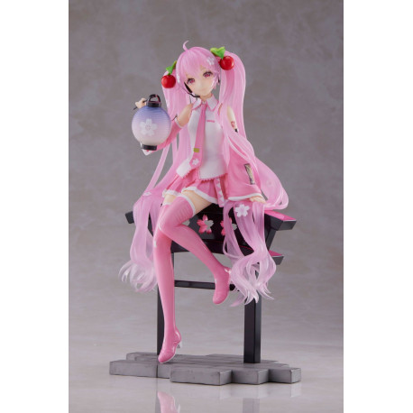 Figurine - Vocaloid - Hatsune Miku Sakura Lantern Ver. - Taito