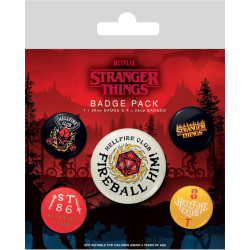 Badge - Stranger Things - Hellfire Club - Pyramid International