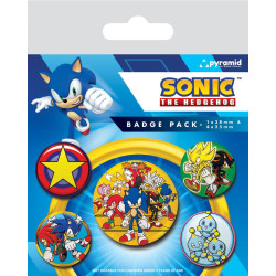 Badge - Sonic the Hedgehog - Speed Team - Pyramid International