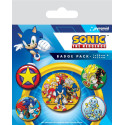 Badge - Sonic the Hedgehog - Speed Team - Pyramid International