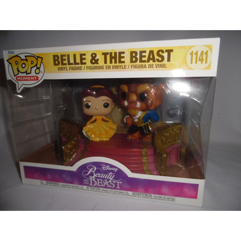 Figurine Pop La Belle et la Bête [Disney] #1141 pas cher : Belle et la Bête  - Pop Moment