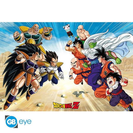 Poster - Dragon Ball Z - Saiyajin Arc - 91.5 x 61 cm - ABYstyle