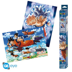 Set de 2 Posters - Dragon Ball Super - Goku & amis - 52 x 38 cm - ABYstyle