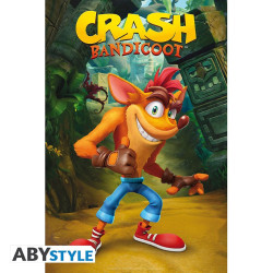 Poster - Crash Bandicoot - Crash classique - 91.5 x 61 cm - ABYstyle