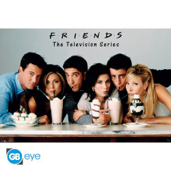 Poster - Friends - Milkshake - 91.5 x 61 cm - GB eye