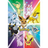 Poster - Pokémon - Evoli Evolutions - 61 x 91 cm - GB eye