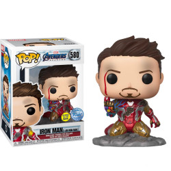 Figurine - Pop! Marvel - Avengers Endgame - Iron Man (I AM IRON MAN) (GITD) - N° 580 - Funko
