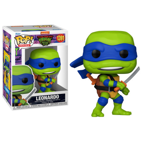 Figurine - Pop! Movies - Ninja Turtles : Teenage Years - Leonardo - N° 1391 - Funko