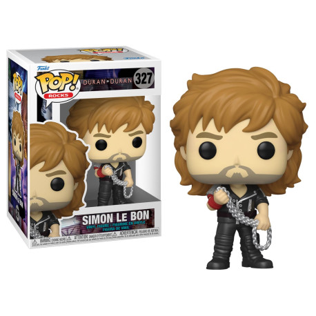 Figurine - Pop! Rocks - Duran Duran - Simon Le Bon - N° 327 - Funko