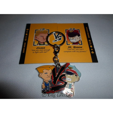 Porte-Clé - Street Fighter - Guille vs Bison var. - Kidrobot