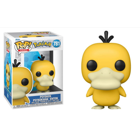 Figurine - Pop! Games - Pokémon - Psykokwak - N° 781- Funko