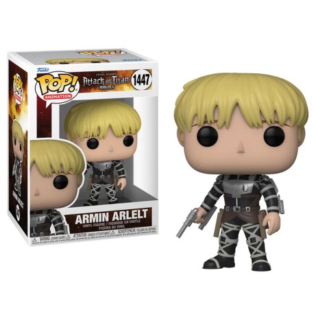 Figurine - Pop! Animation - L'Attaque des Titans - Armin Arlelt - N° 1447 - Funko