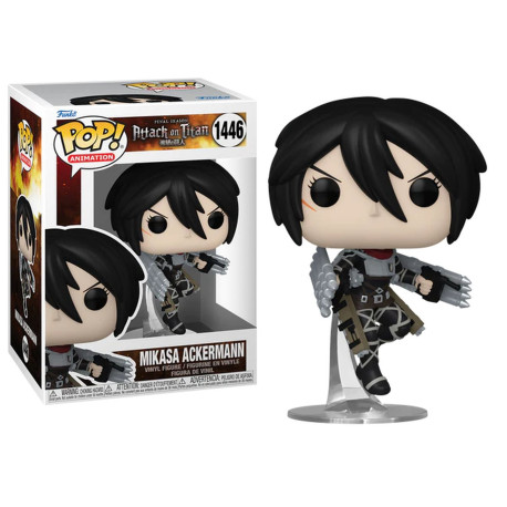 Figurine - Pop! Animation - L'Attaque des Titans - Mikasa Ackermann - N° 1446 - Funko