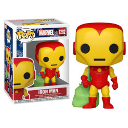 Figurine - Pop! Marvel - Holiday Iron Man - N° 1282 - Funko