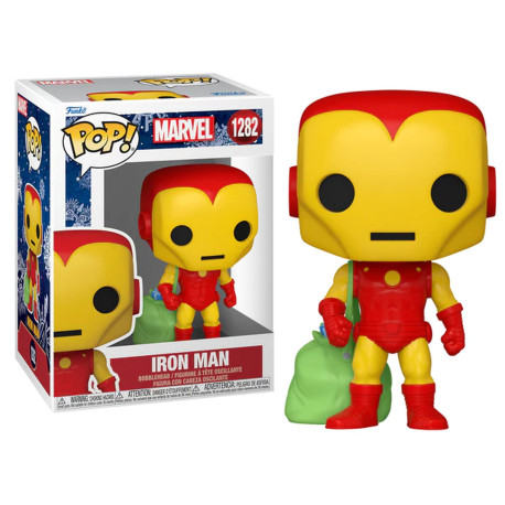 Figurine - Pop! Marvel - Holiday Iron Man - N° 1282 - Funko