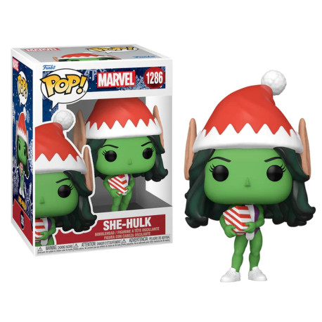 Figurine - Pop! Marvel - Holiday She-Hulk - N° 1286 - Funko