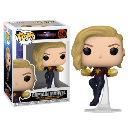 Figurine - Pop! Marvel - The Marvels - Captain Marvel - N° 1249 - Funko