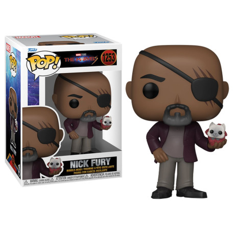 Figurine - Pop! Marvel - The Marvels - Nick Fury - N° 1253 - Funko