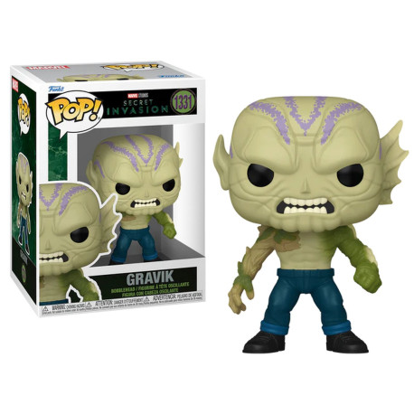 Figurine - Pop! Marvel - Secret Invasion - Gravik - N° 1331 - Funko