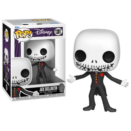 Figurine - Pop! Disney - L'Etrange Noël de Mr Jack - Jack Skellington - N° 1381 - Funko