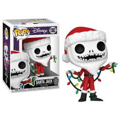 Figurine - Pop! Disney - L'Etrange Noël de Mr Jack - Santa Jack - N° 1383 - Funko