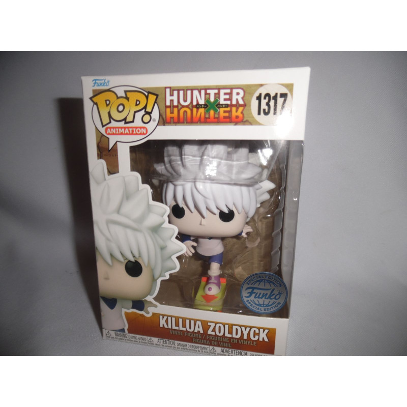 Funko Pop Anime Hunter X Hunter Killua Zoldyck c Skate 1317 - Funko -  Magazine Luiza