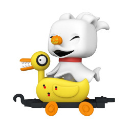 Figurine - Pop! Trains - L'Etrange Noël de Mr Jack - Zero in Duck Cart (GITD) - N° 10 - Funko