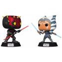 Figurine - Pop! Star Wars - Darth Maul vs Ahsoka - Vinyl - Funko
