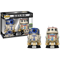 Figurine - Pop! Star Wars - R2-D2 & R5-D4 - Vinyl - Funko