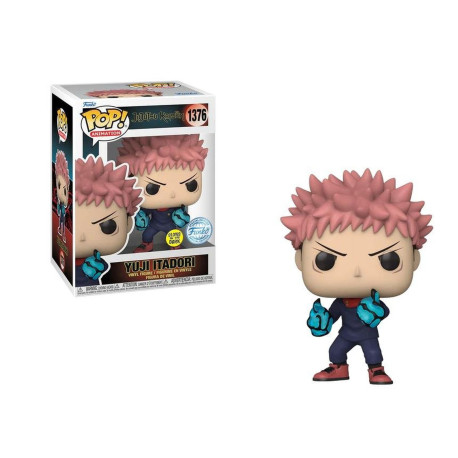 Figurine - Pop! Animation - Jujutsu Kaisen - Yuji Itadori (GITD) - N° 1376 - Funko