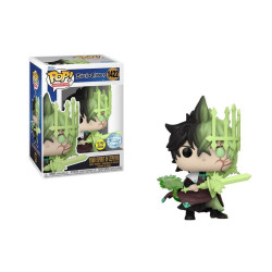 Figurine - Pop! Animation - Black Clover - Yuno (Spirit of Zephyr) GITD - N° 1422 - Funko