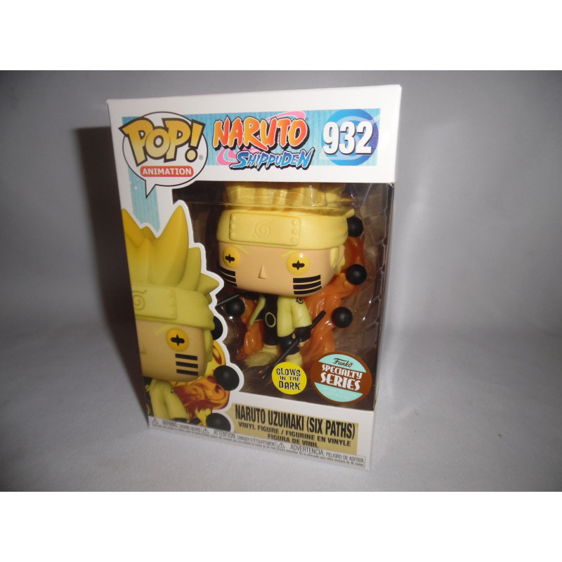 Pop! Animation Naruto Shippuden Naruto Six Path Sage Glow N° 932 Funko