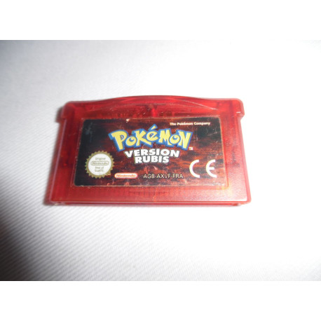 Jeu Game Boy Advance - Pokémon Version Rubis