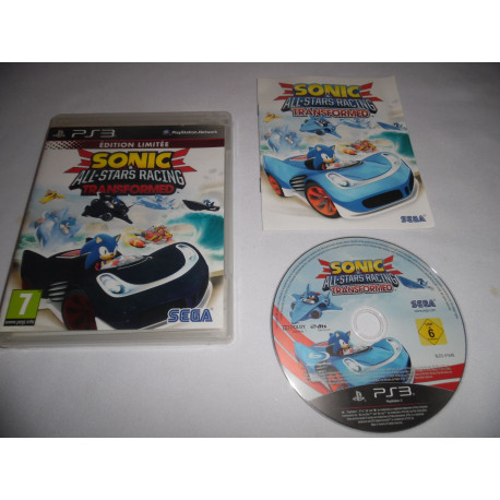 Jeu Playstation 3 - Sonic All Stars Racing Transformed - PS3
