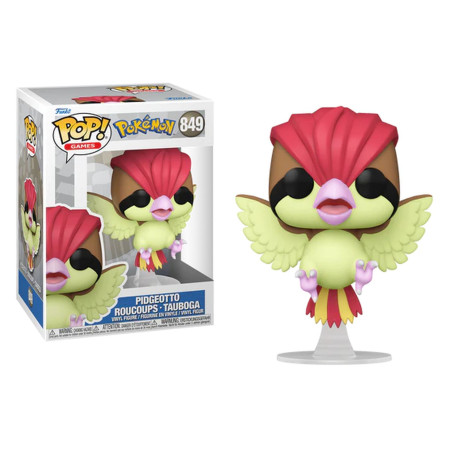 Figurine - Pop! Games - Pokémon - Roucoups - N° 849 - Funko